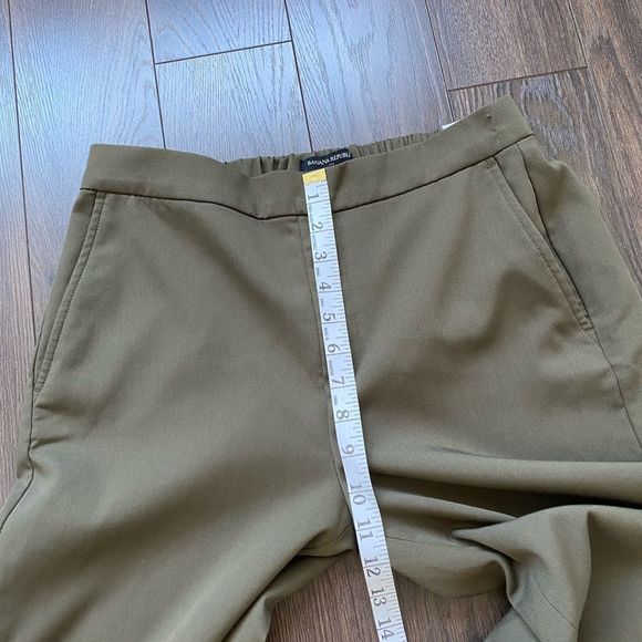 BANANA REPUBLIC Rowan Wide Leg High Waisted Cropped Pant - Picture 7 of 14